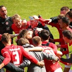 Rote Teufel: Jubelstimmung über den 2:1 Derbysieg