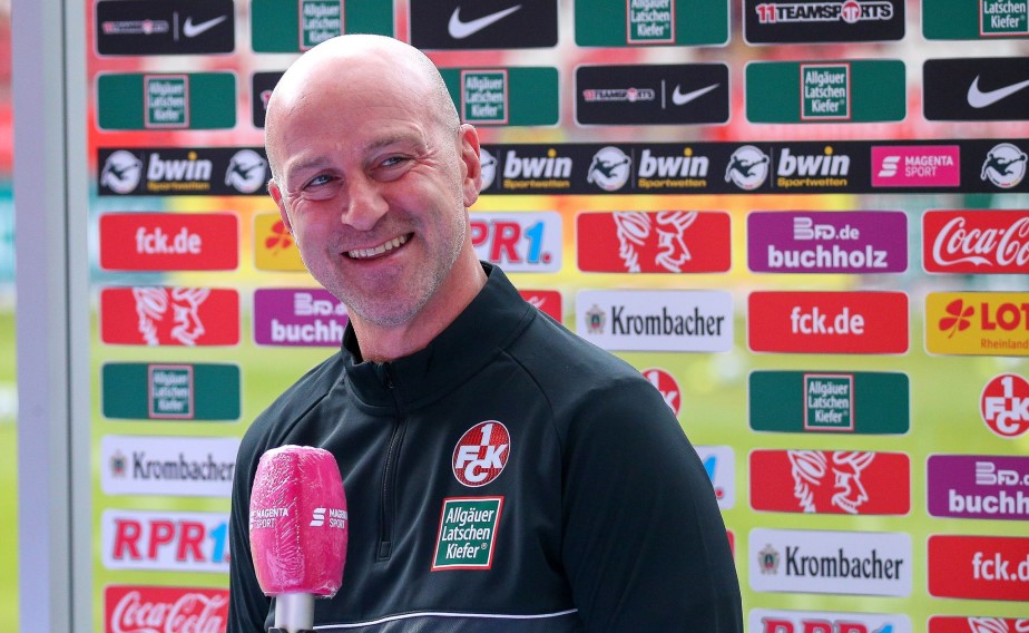 Der FCK-Cheftrainer im Gespräch vor dem Auswärtsspiel in Meppen