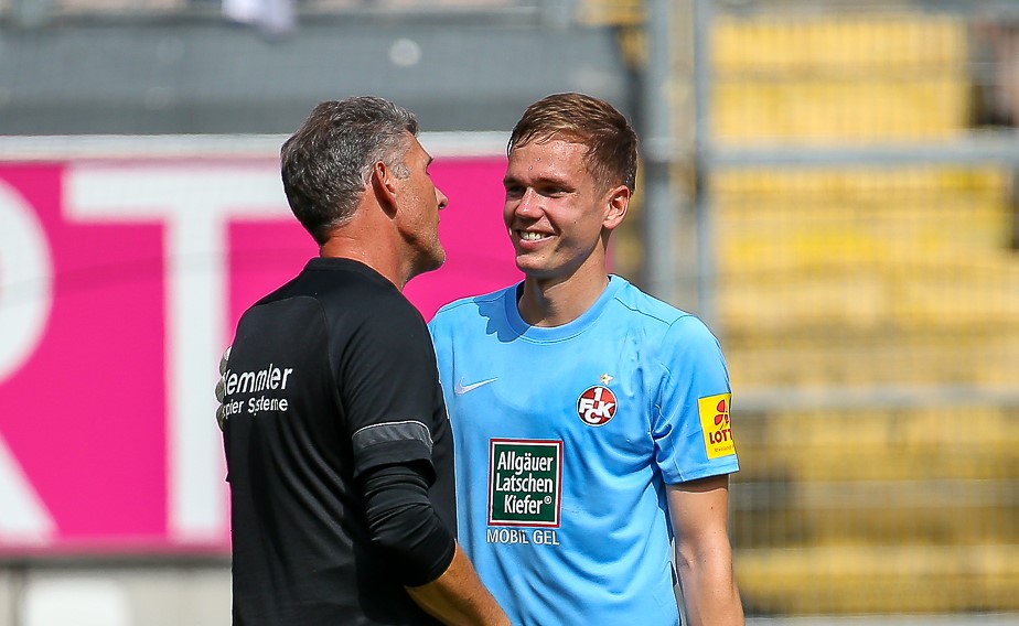 Matheo Raab und der FCK verhandeln derzeit über eine Vertragsverlängerung