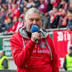 Horst Schömbs ist seit 1994 Stadionsprecher beim 1. FC Kaiserslautern