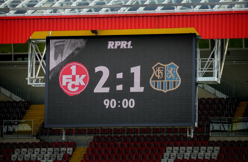 In der Saison 2020/21 besiegte der FCK Saarbrücken auf dem Betze mit 2:1