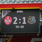 In der Saison 2020/21 besiegte der FCK Saarbrücken auf dem Betze mit 2:1