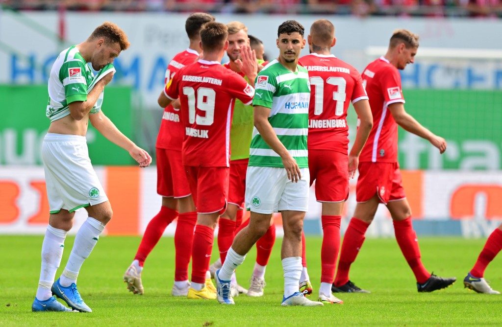 Der FCK besiegte Greuther Fürth im Hinspiel mit 3:1 (Foto: Imago Images / Zink)