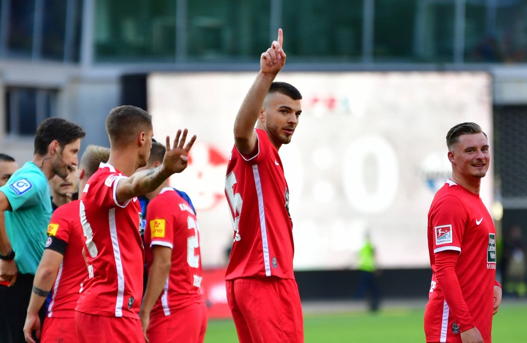 Im Hinspiel unterlag der FCK Paderborn mit 0:1 (Foto: Imago Images / Jan Hübner)